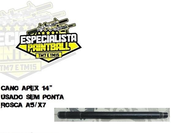 Cano apex 14" sem ponteira
