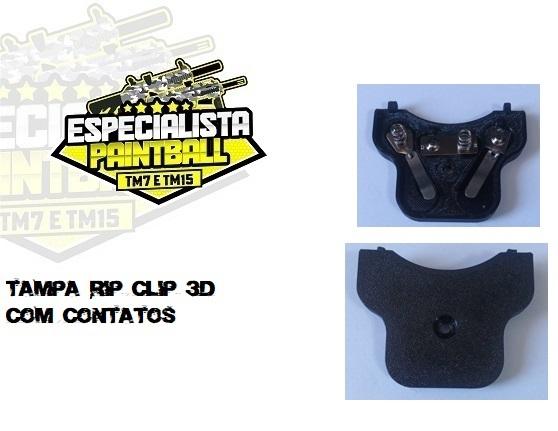 Tampa rip clip com contatos