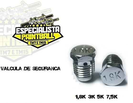 Válvula de segurança cilindro HPA 3K