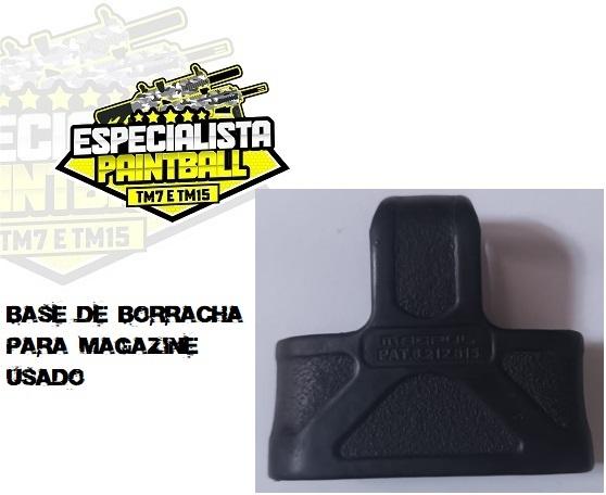 Base de borracha para magazine